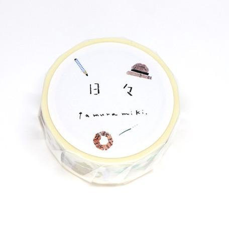 Saien Artist Washi Tape Series designed by Miki Tamura - Daily