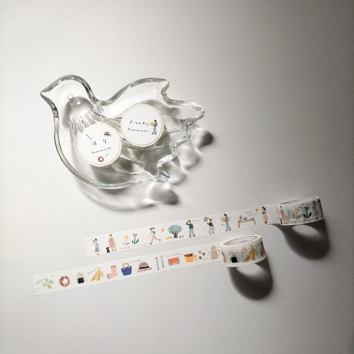 Saien Artist Washi Tape Series designed by Miki Tamura - Daily
