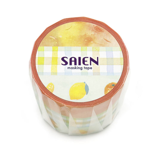 Saien Washi Tape Set - Citrus (3 tape Set)