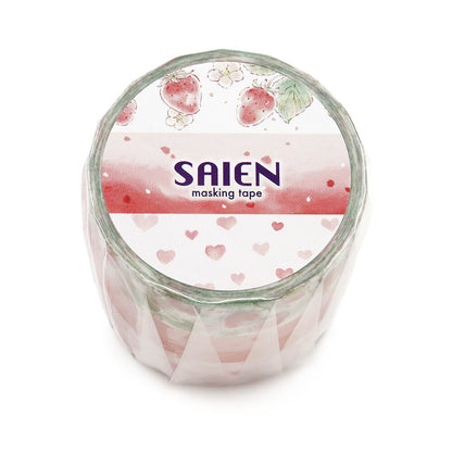 Saien Washi Tape Set - Ichigo Miruku (3 tape Set)