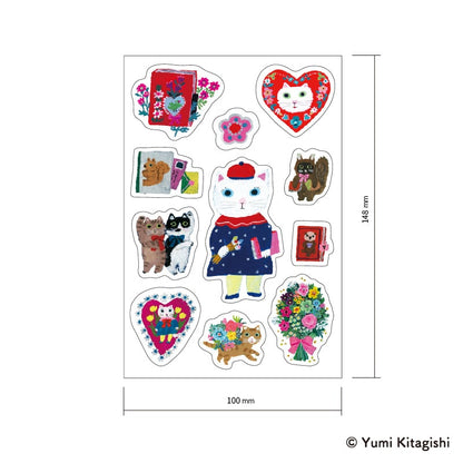 Yumi Kitagishi Multi-Stickers - ART TIME