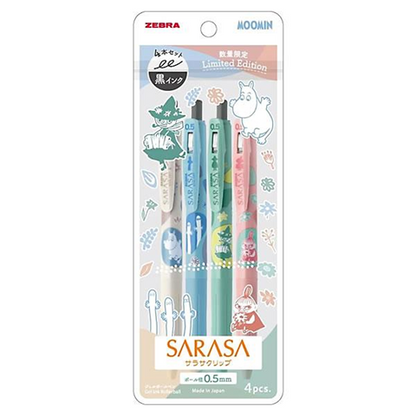 Sarasa Clip x Moomin 0.5mm Gel Pen