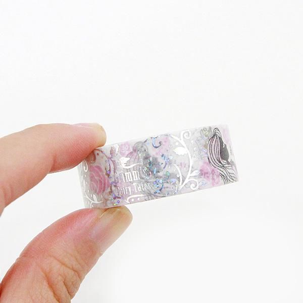 Fairy Tale Gem Series Gold Foil Washi Tape - Sleeping Beauty