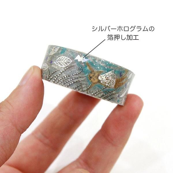 Kenji Miyazawa's Theater Series Silver Foil Washi Tape - Matasaburo of the Wind