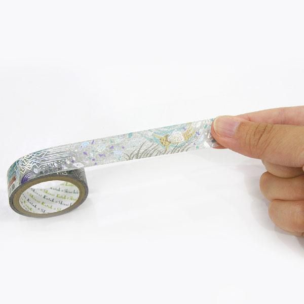 Kenji Miyazawa's Theater Series Silver Foil Washi Tape - Matasaburo of the Wind