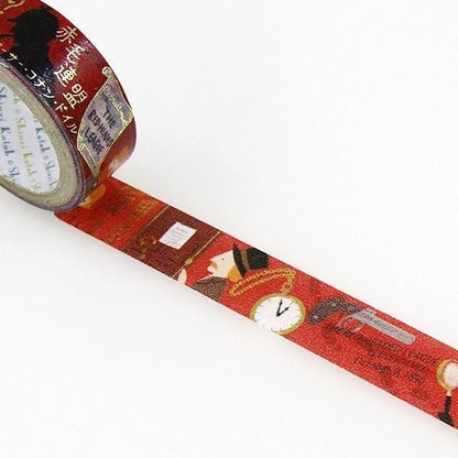 Literature Walk Series Gold Foil Washi Tape - Arthur Conan Doyle The Red-Headed League
