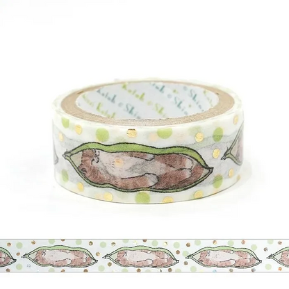 My Dear Cats Series Sparkling Foil Washi Tape - Hide-and-Seek