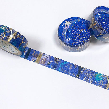 Kenji Miyazawa's Theater Series Gold Foil Washi Tape - Restaurants with large orders 2