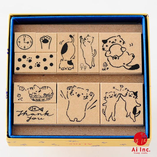 Animal Stamp Set - Kitten