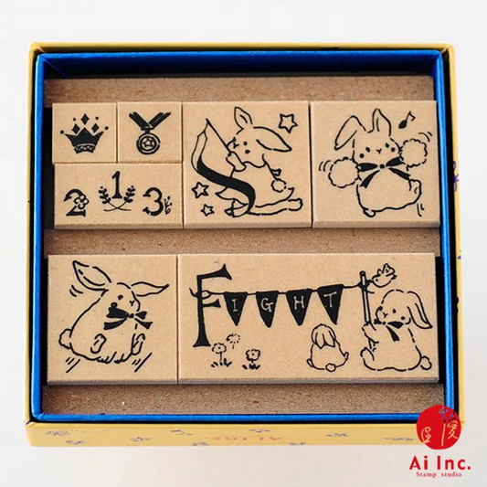 Animal Stamp Set - Rabbit