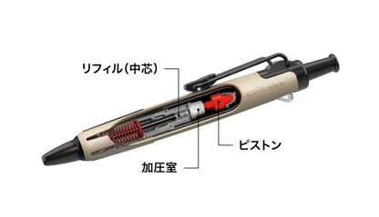 AirPress Field Gear Colors 0.7mm Retractable Ballpoint Pen