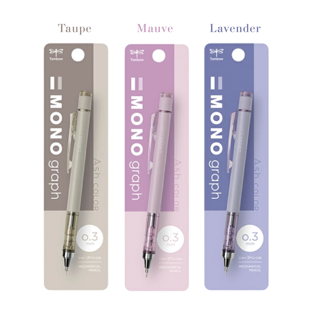 Mono Graph Ash Colors 0.3mm Mechanical Pencil