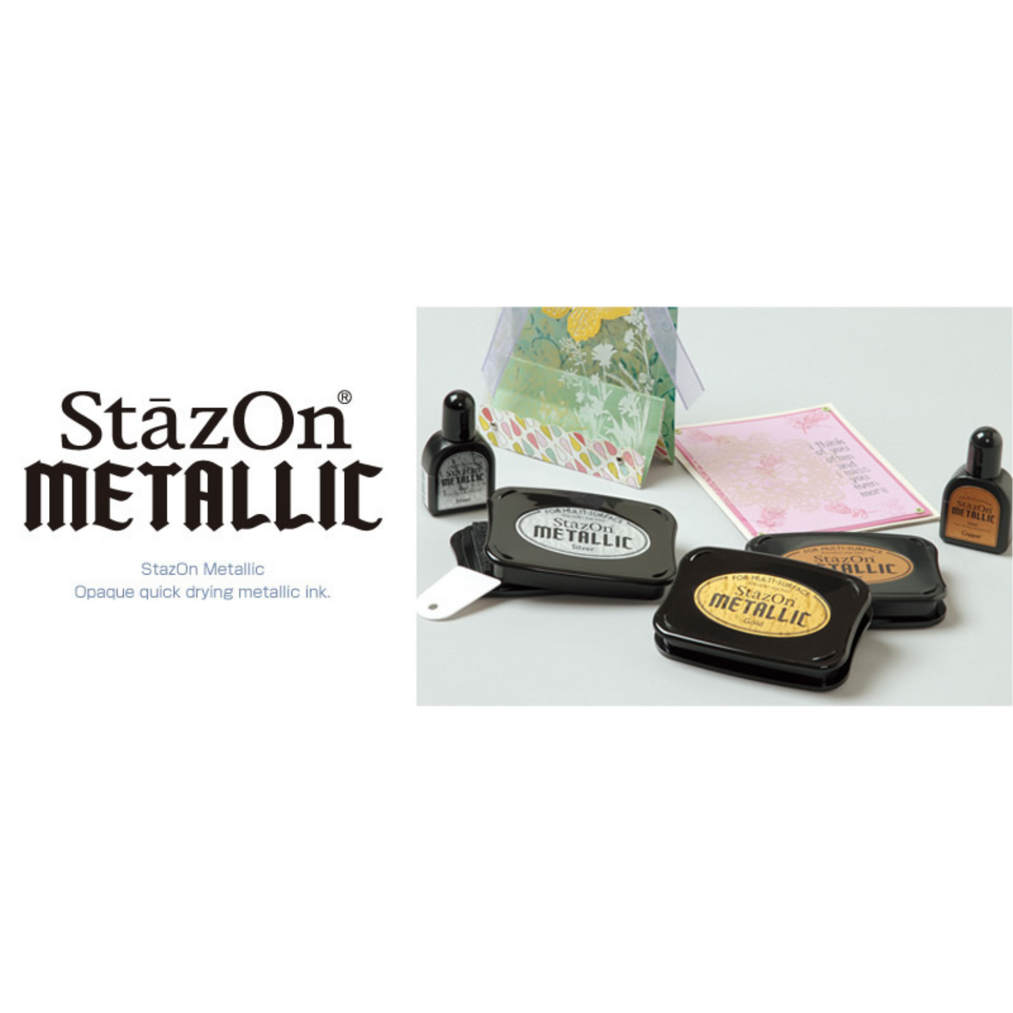 StayzOn Metallic Pad - 4 Color