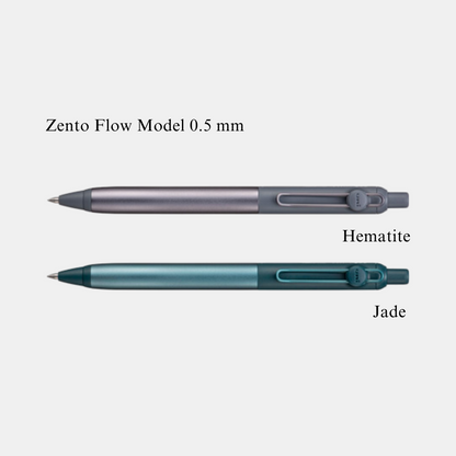ZENTO 0.38mm / 0.5mm Flow Model Gel Pen