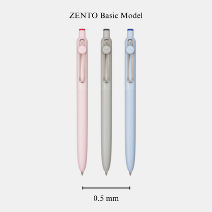 ZENTO 0.5mm Basic Model Gel Pen