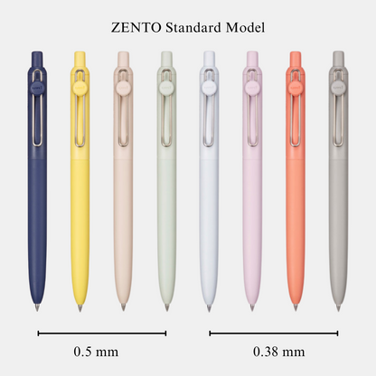 ZENTO 0.38mm / 0.5mm Standard Model Gel Pen
