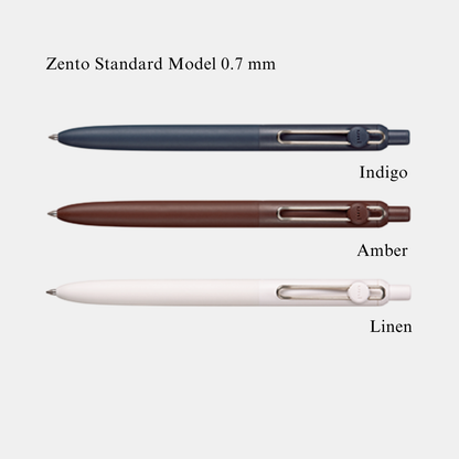 ZENTO 0.38mm / 0.5mm / 0.7mm Standard Model Gel Pen
