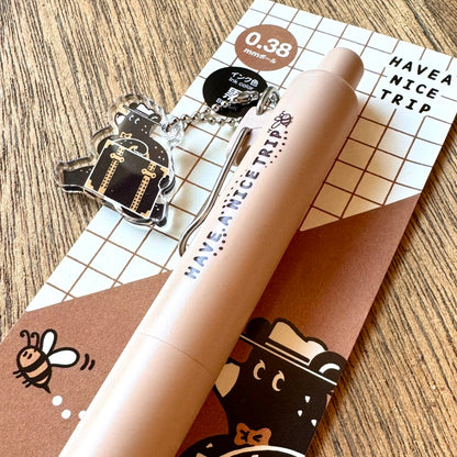 Uni-ball One P x ob1toy 0.5mm / 0.38mm Gel Pen Set of 4