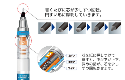 α-gel Switch 0.5mm Mechanical Pencil