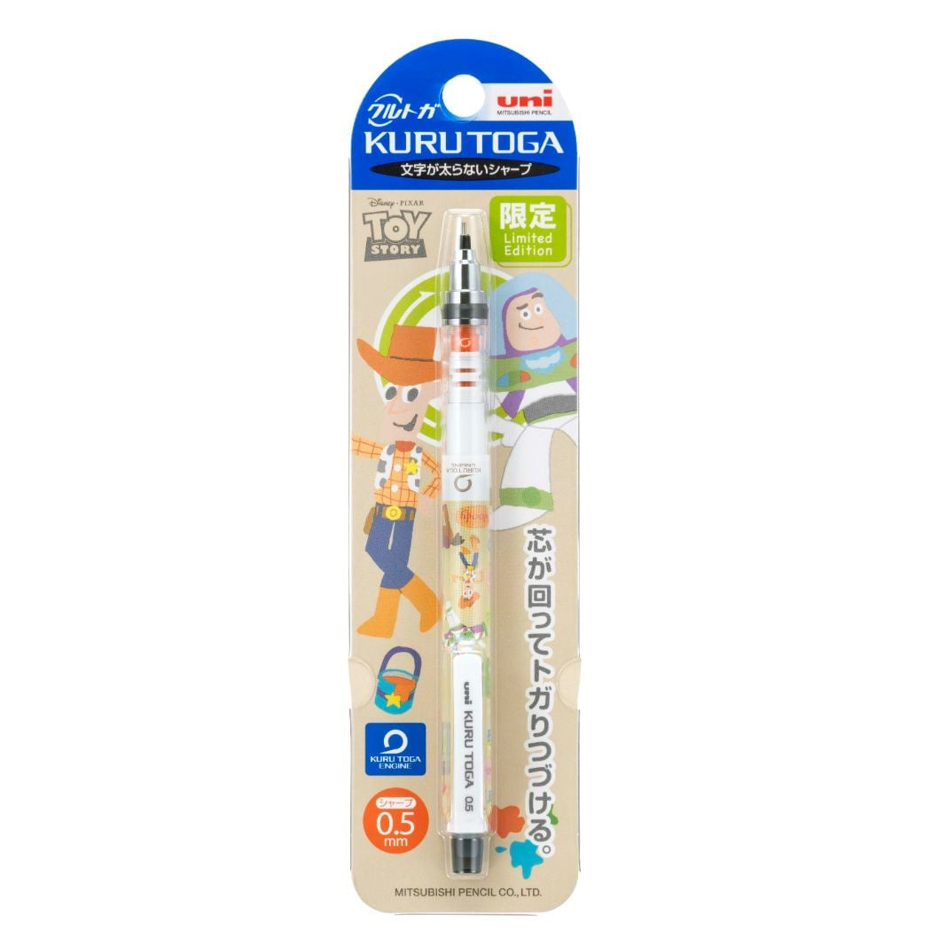 Kuru Toga 0.5mm Mechanical Pencil - Buzz Lightyear&Woody