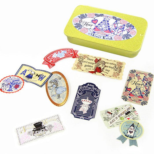 Alice's Adventures in Wonderland Series - Sticker Iron Box Usagi Alice