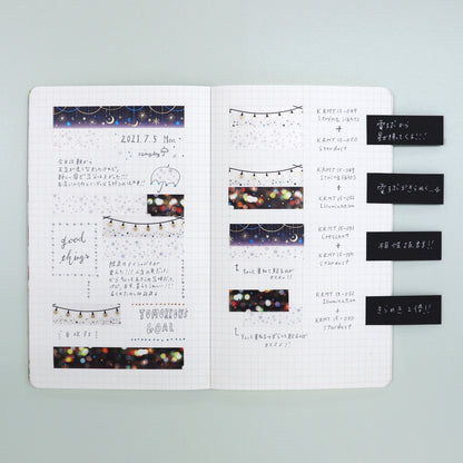 KiraKira Collection Foil Washi Tape - Stardust