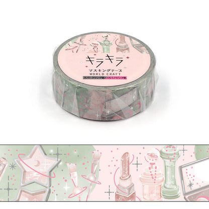 KiraKira Sparkling Collection Vol.9 Foil Washi Tape - Cosmic cosmetics