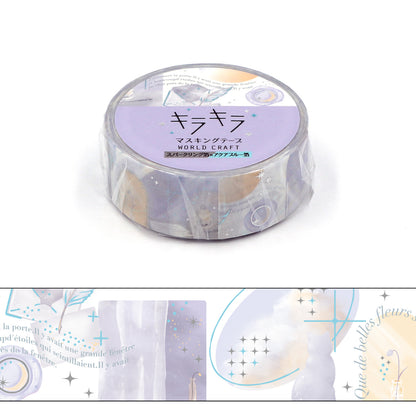 KiraKira Sparkling Collection Vol.9 Foil Washi Tape - Moonlight