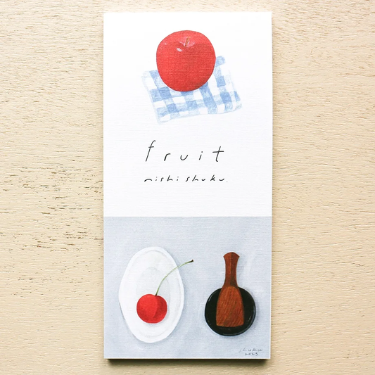 Mini Note Pad Series designed by Nishi Shuku - Fruit