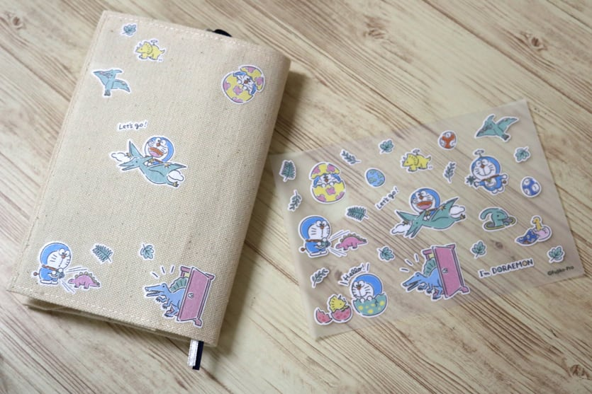 Non-iron Fabric Transfer Stickers - Sanrio I'm Doraemon