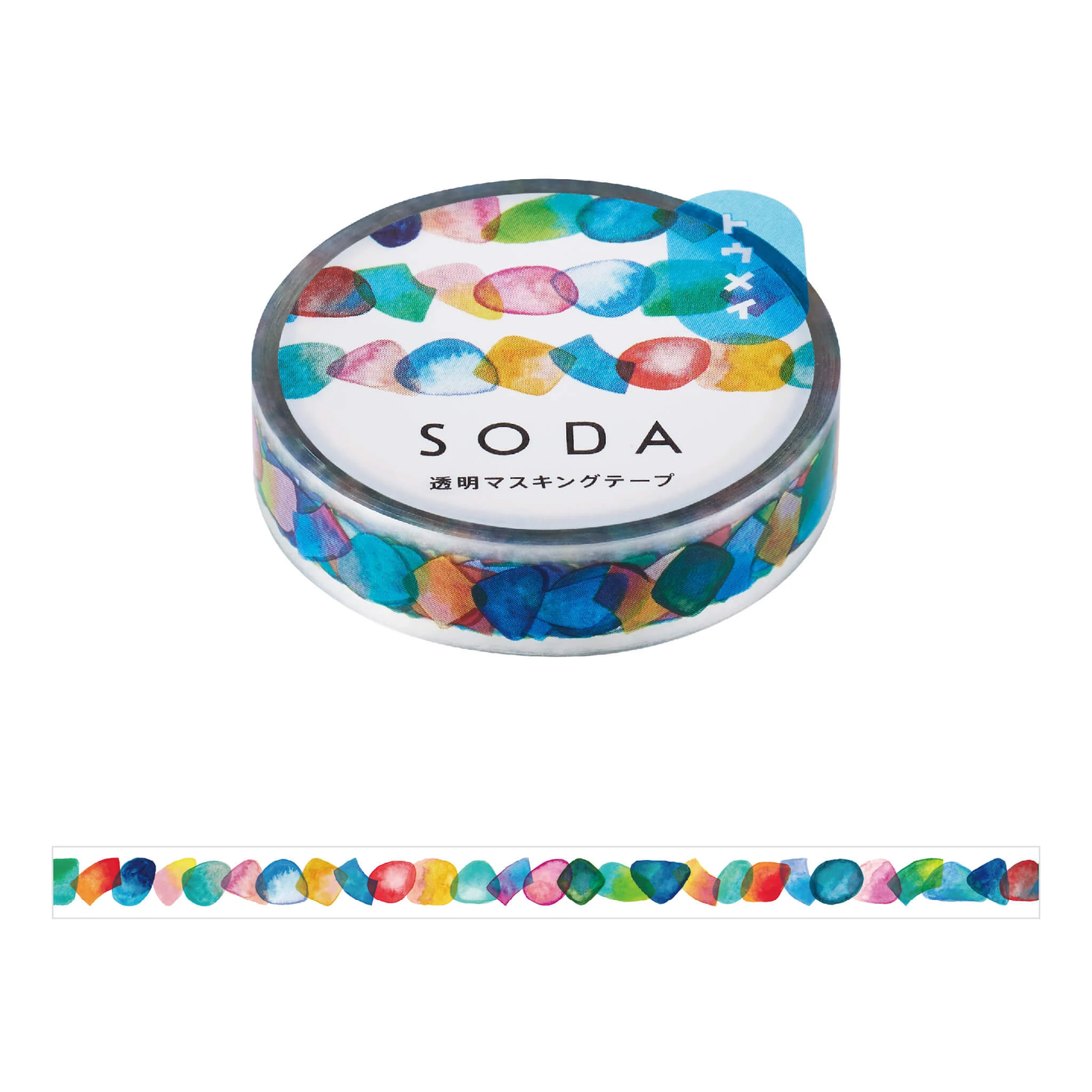 Hitotoki SODA Clear Tape Series - Drops