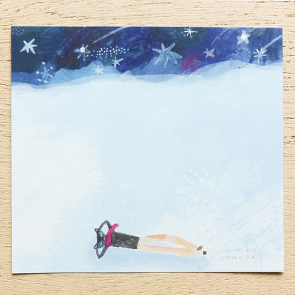 Memo Pad Series designed by Chihiro Sonoda - Starry Day