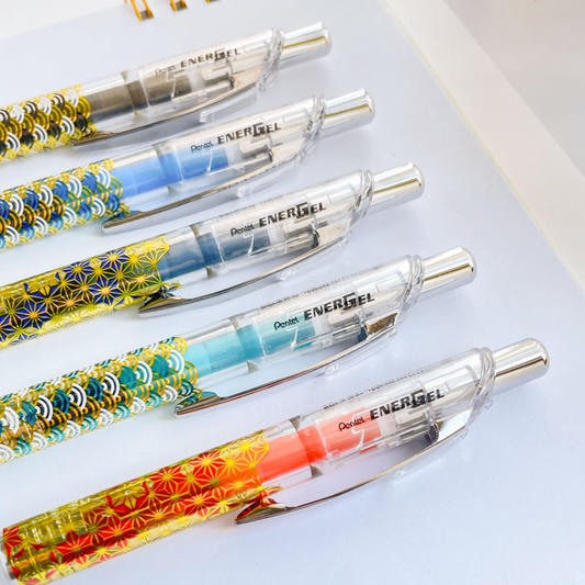 EnerGel Nippon Pattern Series 0.5mm Gel Pen