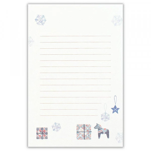 Limited Christmas Letter Writing Series - Season Snow