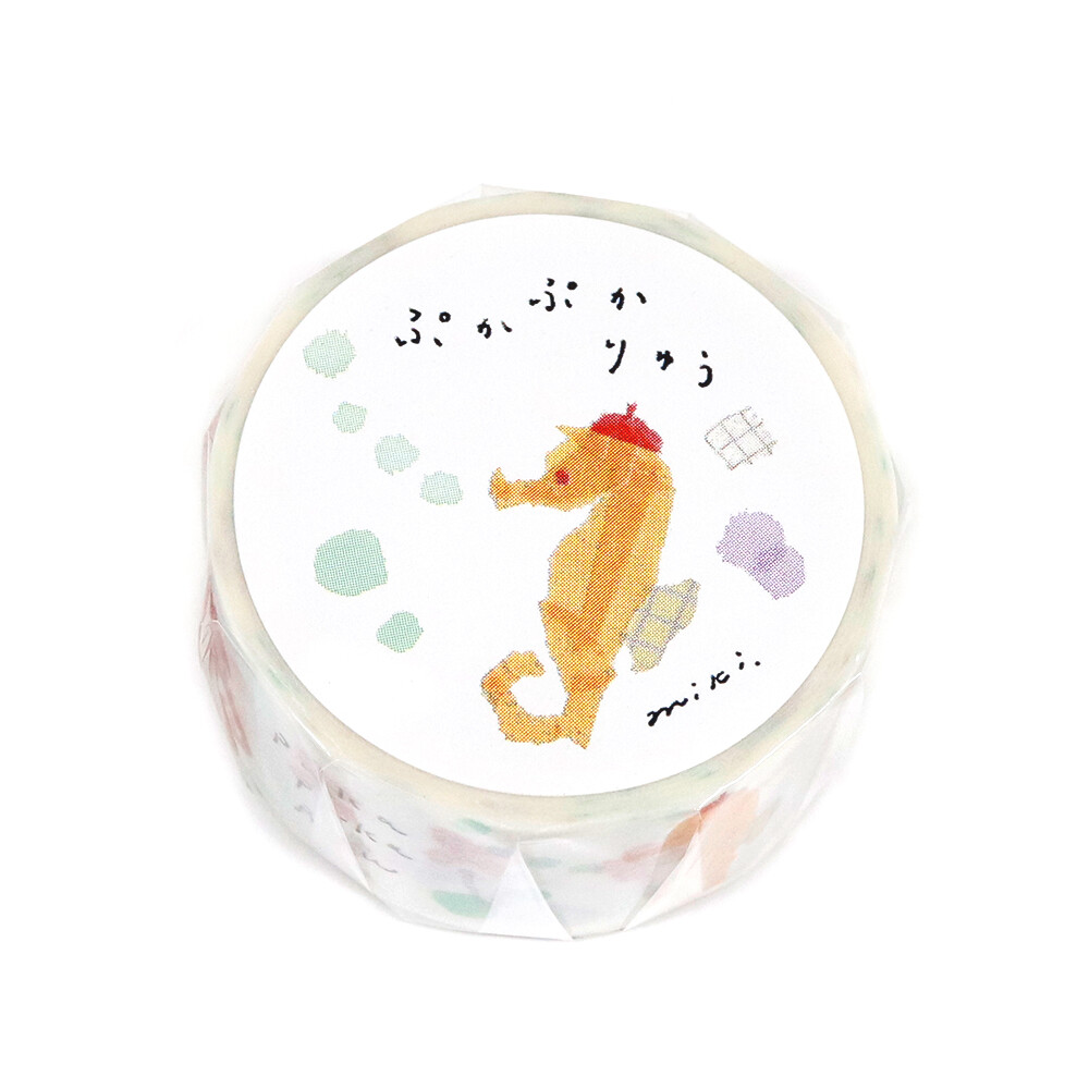 Saien Artist Washi Tape Series designed by Miki Tamura - Pukapuka-ryu