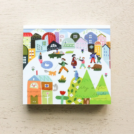 Memo Pad Series designed by Narumi Suzuki - City Life