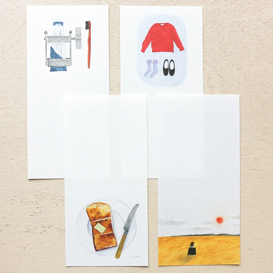 Mini Note Pad Series designed by Nishi Shuku - Letter