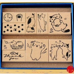 Animal Stamp Set - Kitten