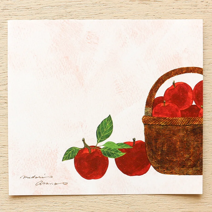 Memo Pad Series designed by Midori Asano - Fruits