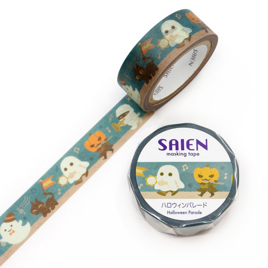 Saien Halloween Washi Tape Series - Parade