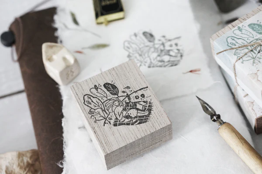 Me Time Series Rubber Stamp - Picnic