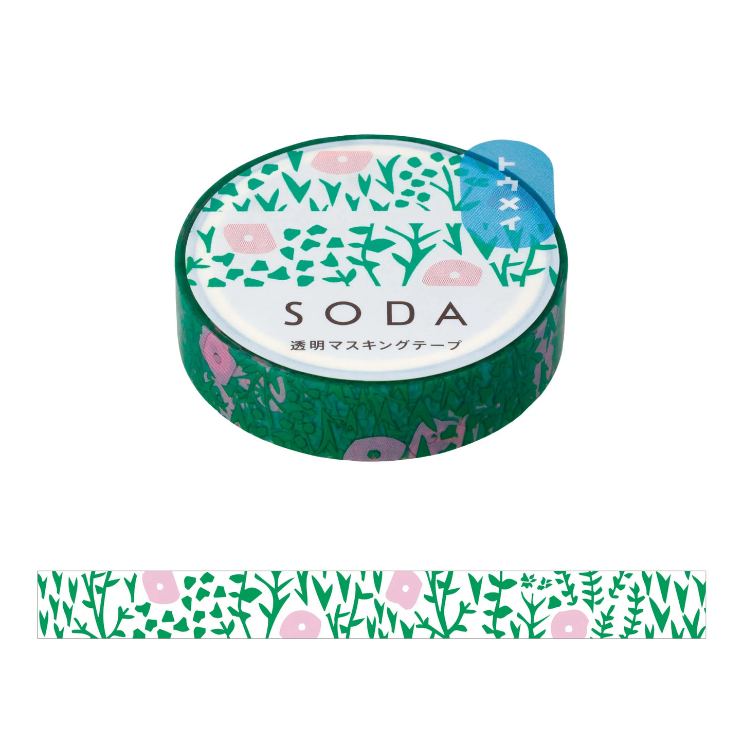 Hitotoki SODA Clear Tape Series - Plant