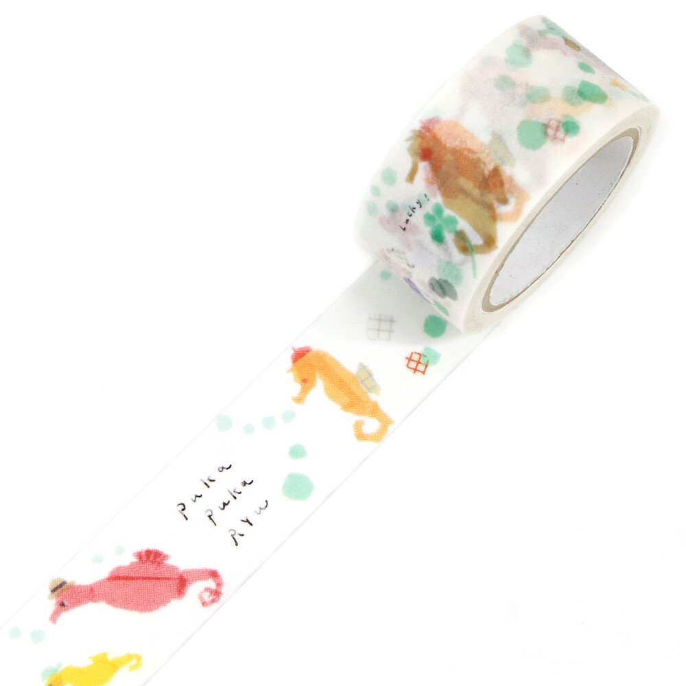 Saien Artist Washi Tape Series designed by Miki Tamura - Pukapuka-ryu