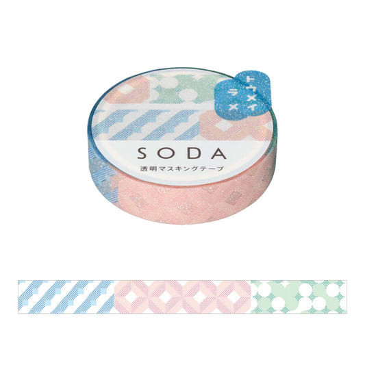 Hitotoki SODA Glitter Clear Tape Series - Glitter