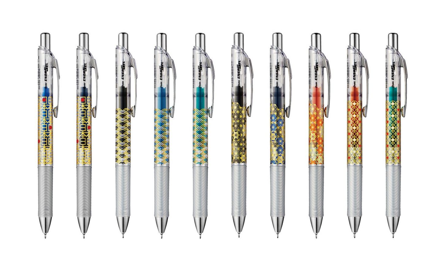 EnerGel Nippon Pattern Series 0.5mm Gel Pen