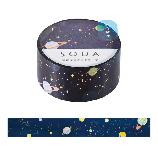 Hitotoki SODA Clear Tape Series - Universe