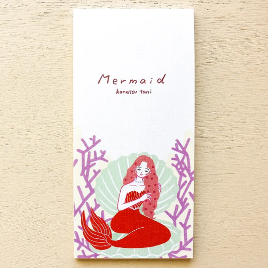 Mini Note Pad Series designed by Konatsu Tani - Mermaid