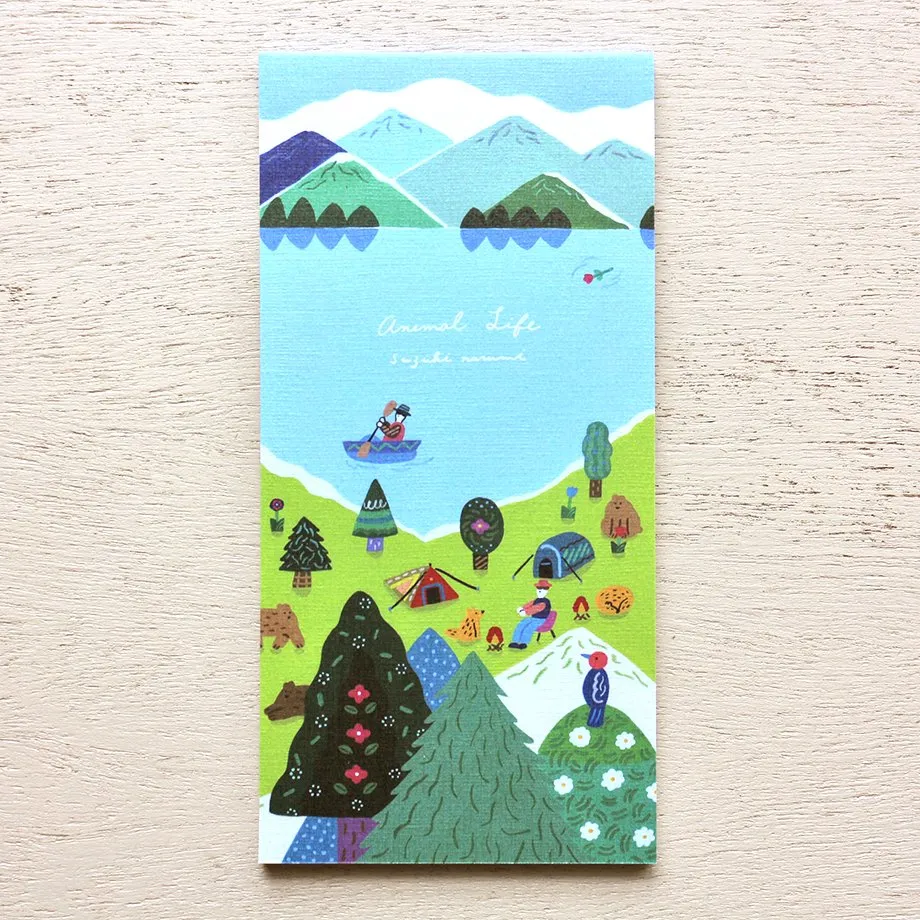 Mini Note Pad Series designed by Narumi Suzuki - Animal Life