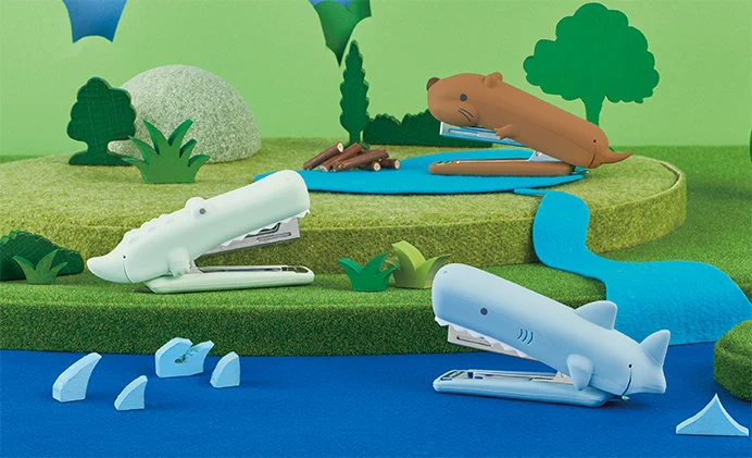 Animal Silicone Stapler Set - Crocodile