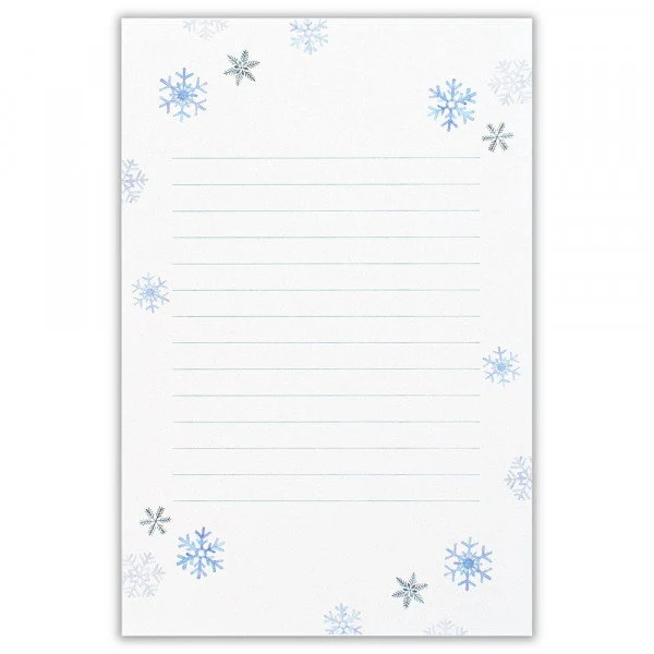 Limited Christmas Letter Writing Series - Season Snow